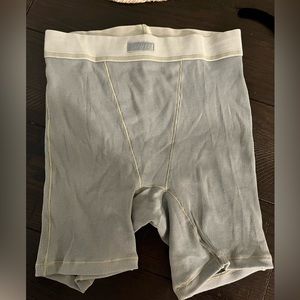 SKIMS COTTON RIB BOXER NWT XS